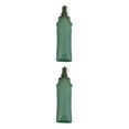 thumbnail image 2 of Soidarity Botella de agua Plegable Boca ancha Bolsa reutilizable Caminar Senderismo Correr Escalada Botellas Contenedor Verde 500ml Verde 500ml 2piezas, 2 of 6