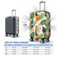 thumbnail image 2 of Luggage Cover Anti Scratch, Cartoon Parrot Cute Plant Elastic Suitcase Protector Fits 18-32 Inch Luggage, 2 of 2