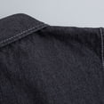 thumbnail image 6 of Fake Collar Detachable Dickey Blouse Denim False Collar Half Shirts for Women, 6 of 6