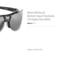 thumbnail image 5 of Uvex S4200X Protg Safety Eyewear, Metallic Black Frame, Clear UV Extreme Anti-Fog Lens, 5 of 7