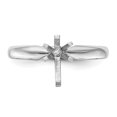 thumbnail image 4 of 14k White Gold 1.5ct. Tulip-Head Marquise Solitaire Mounting, 4 of 6