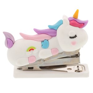 Stapler mignon Licorne Stapleur étudiants Stapner main Staplier main Stappler maison bureau Staplet