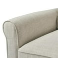 thumbnail image 4 of Serta Harmon Roll Arm Sectional Light Gray, 4 of 12
