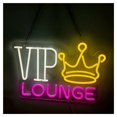 thumbnail image 1 of Letrero Luminoso De Neón"VIP LOUNGE" Para Salas Esports, Decoración Moderna Para Tiendas, Bares, Juegos, Aeropuertos 41x28cm, 1 of 6