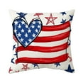 thumbnail image 6 of 250Th Anniversary Usa 4Th Of July 4Th Of Patriotic Blue Red Pillow Covers 1616 Set Of 2, Fourth Independence Star Print Decorative Throw Pillowcases Outdoor Memorial Day Cushion Cases Couch, 6 of 7