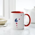 thumbnail image 4 of CafePress - Football Punter American Flag Mugs - 11 oz Ceramic Mug - Novelty Coffee Tea Cup, 4 of 4
