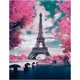 thumbnail image 1 of Diamond Painting Kit 5D Pintura De Diamantes Diamante Redondo De 30cm X 40cm Impresión HD Incluye todos los Aditamentos Necesarios Modelo Torre Eiffel, 1 of 4
