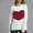 White, variant on COSFO Love Heart Light Weight Sweaters for Women Casual Long Sleeve Crew Neck Black Knit Tops Women Drop Shoulder Sweaters Pullover Tops Outfits