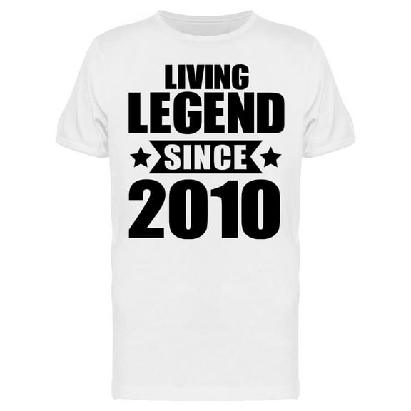I Am A Legend Since 2010 Men's T-shirt