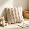 thumbnail image 4 of Zynviq 18x18inch Decorative Pillow Covers Gray Couch Pillow Covers Solid Color Square with Zipper Polyester, 4 of 7