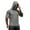 Gray #040, variant on Mens Uv Protection Shirts Hiking Construccion Apparel Gym Fishing Shirts, S