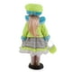 thumbnail image 4 of Lovely Girls Porcein Doll With Wood Stand Green Coat 40cm Sunnimix Muñecas de porcelana coleccionables, 4 of 8