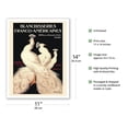 thumbnail image 2 of French-American Laundries (Blanchisseries Franco-Americaines) Paris France - Vintage Advertising Poster by Leonetto Cappiello c.1920 - Fine Art Matte Paper Print (Unframed) 11x14in, 2 of 4