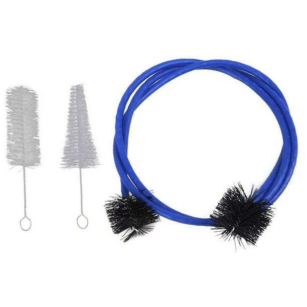 Eigraketly 3 unids/set cepillo de limpieza de corneta de trompeta boquilla portátil cepillos de pelo surtido instrumento de viento equipo Musical Accesorios para instrumentos musicales Eigraketly OD028921-01