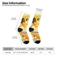 thumbnail image 2 of Vsdgher Honey Bee Crew Socks for Men & Women, Breathable Casual Athletic Ankle Socks, 2 of 6