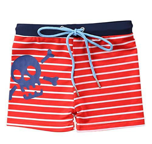 Swoon Baby Watercolor Gingham Boy Swim Shorts Style 22-18