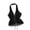 Black#9527, variant on BOOMNY Toddler Girls Sleeveless Denim Vest Halter Neck Solid Color Denim Tops for Girl Soft Dailywear