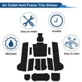 thumbnail image 4 of Car Non-Slip Mat for VW TROC 2018-2024 Door Groove Gate Pad Non-Slip PVC Door Cup Arm Box Storage Mat Pad Black 13 Pcs, 4 of 6