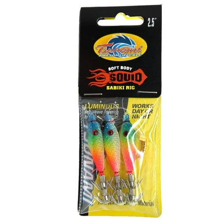 - tsunami soft body squid jig sabiki rig 2.5