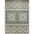 thumbnail image 1 of homeroots home decor 396037 5’ x 7’ Gray and Beige Boho Chic Area Rug, 1 of 1