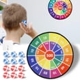 thumbnail image 4 of Casewin Kids Game Dart Board Set, 28.7 Inches Large Fabric Dartboard with Hook and 16 Sticky Balls, 2022 Upgrade Safe Dart Game Toy Gift for Boys Girls Children Indoor Outdoor Activity Party Games, 4 of 5