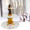 thumbnail image 4 of 3 Tier Disposable Dessert Cupcake Display Tower Holder For Baby Showers Weddings Birthdays, 4 of 8