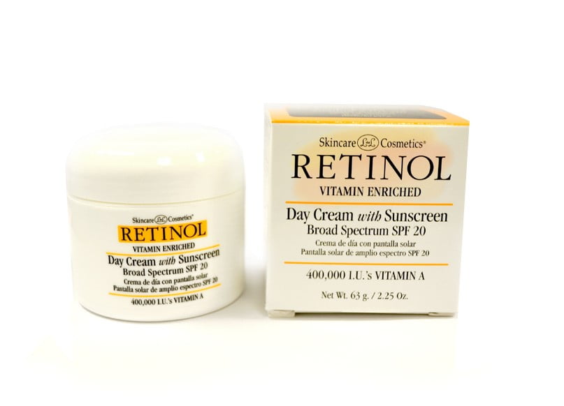 retinol day cream with spf