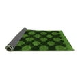 thumbnail image 2 of Ahgly Company Indoor Rectangle Abstract Green Modern Area Rugs, 8' x 12', 2 of 4