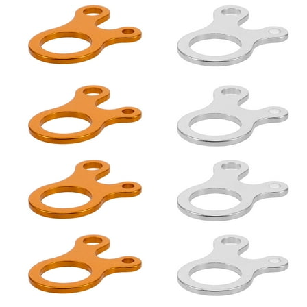 KAKOWELY 10Pcs Tent Rope Tensioner Heavy Duty Guyline Tensioner for Wind Resistance in Outdoor Gear
