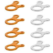 KAKOWELY 10Pcs Tent Rope Tensioner Heavy Duty Guyline Tensioner for Wind Resistance in Outdoor Gear