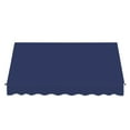 thumbnail image 2 of Awntech 5.38 Ft New Orleans Fixed Awning Canopy with Twisted Rope Arms (64.5in x 31in x 24in), Navy, 2 of 2