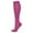 Hot Pink, variant on MEICHEN Compression Socks for Women, Summer Mid Tube Solid Color Compression Socks Knee High Sports Socks Calf Socks, Fall Winter Fashion Accessories