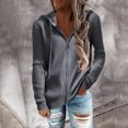 thumbnail image 3 of Sudaderas con capucha de manga larga con cremallera abrigo de punto acanalado abrigo con cordón abrigo con cremallera outwear abrigo de suéter Sudaderas con capucha de manga ANGGREK Otros, 3 of 7