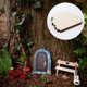 thumbnail image 2 of Price cut Fairys Doors For Trees Outdoor Miniature Fairys Door For Tree Decoration Fairys Garden Accessories, 2 of 5