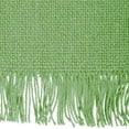 thumbnail image 5 of DII Solid Bright Green Heavyweight Fringed Table Runner, 5 of 7