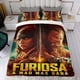 thumbnail image 4 of Mad Max Furiosa Conjunto de sábanas temático, trío de piezas, cómodo y amigable con la piel, diseño único, regalo de decoración para el hogar para familiares, amigos y fans,135cm *200cm, 4 of 6