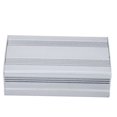 thumbnail image 2 of 38x63x110mm Gray Aluminum Project Box Electronic Product Heat Dissipation Case Shell Housing, 2 of 4
