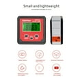 thumbnail image 4 of GemRed Level Angle Meter Digital Angle Meter Inclinometer Level Magnetic Base, 4 of 8