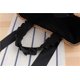 thumbnail image 5 of Nvzi Bolso de mano de paja, bolso de mano de gran capacidad, bolso con asa superior, bolso de paja elegante de verano, blanco, 5 of 5
