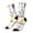 2 Black-2, variant on Spring Flowers Birds Crew Socks for Men & Women, Breathable Casual Athletic Ankle Socks