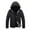 Black, variant on Holloyiver Men's Fashion Sports Fleece Jacket Detachable Hood Solid Pocket Zipper TopS Cotton Coat Windproof And Cold Warm Padded Jacket Gray