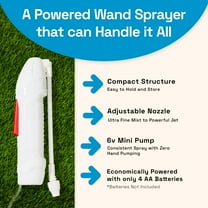 Battery Powered Wand Sprayer Fits Most 1 Gallon Jugs