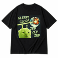 thumbnail image 2 of Women's Alien Graphic T Shirt, Vintage Space Print Short Sleeve Crew Neck Tee, Casual Oversized Streetwear Top, 2 of 7