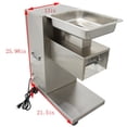 thumbnail image 2 of 8mm Blade Commercial Fresh Meat Slicer Grinder Meat Cutting Machine Steak Pork Beef Lamb Cutter 500KG/H 110V, 2 of 9
