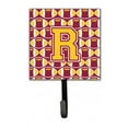 thumbnail image 1 of Carolines Treasures CJ1081-RSH4 Letter R Football Maroon & Gold Leash or Key Holder, 1 of 1