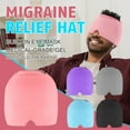 LCHeadache Migraine Relief Cap,Gel Hot Cold Therapy Migraine Relief