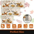 thumbnail image 3 of Fall Kitchen Rugs with Runner Sets 3 Piece Farmhouse Pumpkin Seasonal Harvest Holiday Party Rugs and Mats Non Skid Washable Kitchen Floor Mats for Home Hallway Sink Decor(Hello Fall), 3 of 6