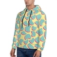 thumbnail image 2 of Hoodies for Men - abstract bright pattern Long Sleeve Comfrt Men'S Fashion Hoodies & Sweatshirts, Sweatshirts for Men Hoodies Pullover Clothing Clothes with Pouch, 2 of 7