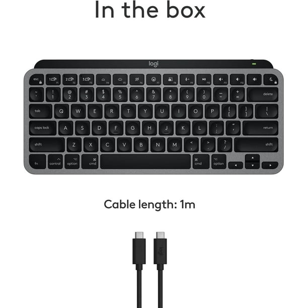LOGITECH MX KEYS MINI FOR MAC (SPACE GREY) - Walmart.ca