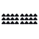 thumbnail image 2 of Billuyoard 12 pack/lote de almohadillas antideslizantes de fácil instalación, No más cintas antideslizantes y deslizantes para alfombras, Triángulos negros 2Conjunto, 2 of 6